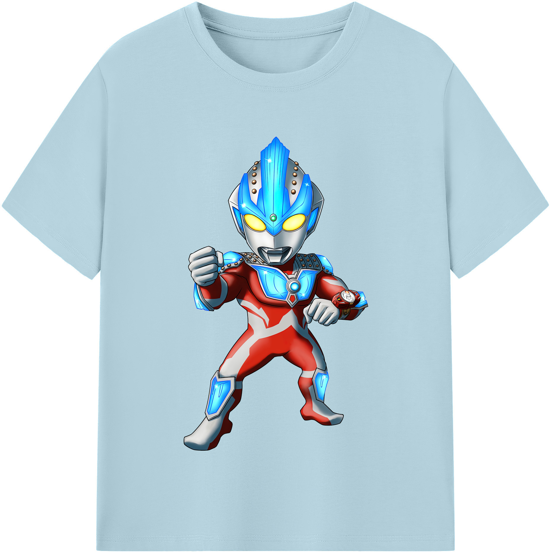 （画像用） ウルトラマン Ultraman 綿100％半袖Tシャツ（フロントプリント）